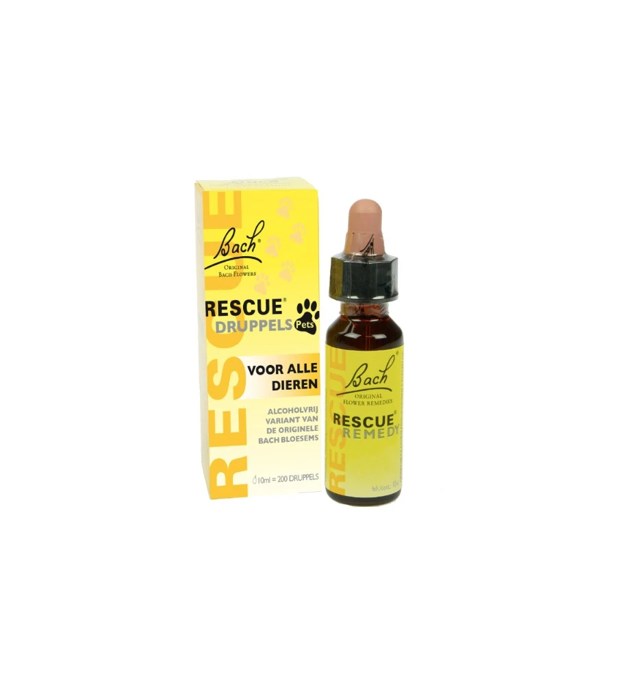 Bach Rescue Remedy Pets Druppels - 10 Ml 3 Bach Rescue Remedy Pets Druppels - 10 Ml