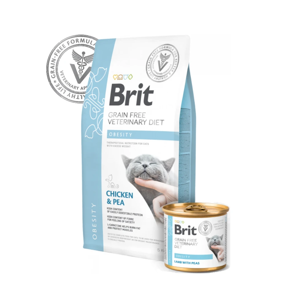 Brit Grain Free Veterinary Diet Obesity 4 Brit Grain Free Veterinary Diet Obesity - Afbeelding 2