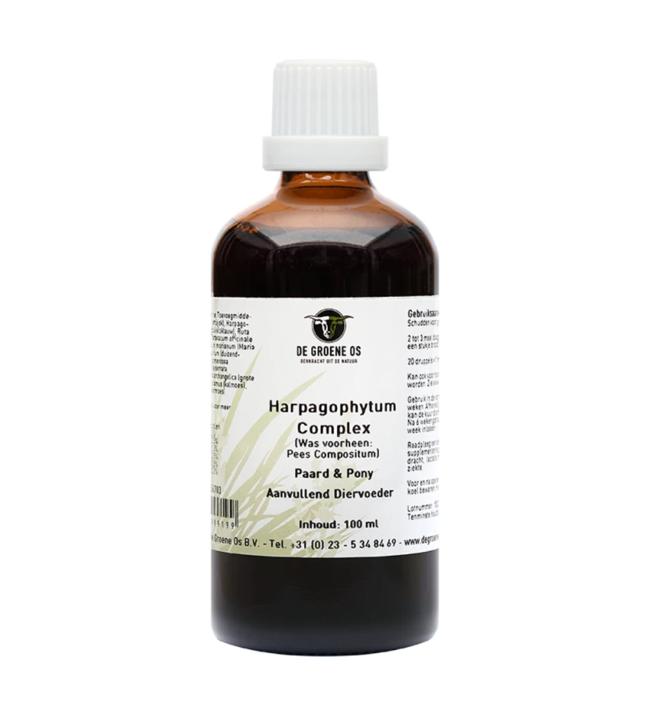 De Groene Os Harpagophytum Complex Paard & Pony - 100 Ml 3 De Groene Os Harpagophytum Complex Paard & Pony - 100 Ml