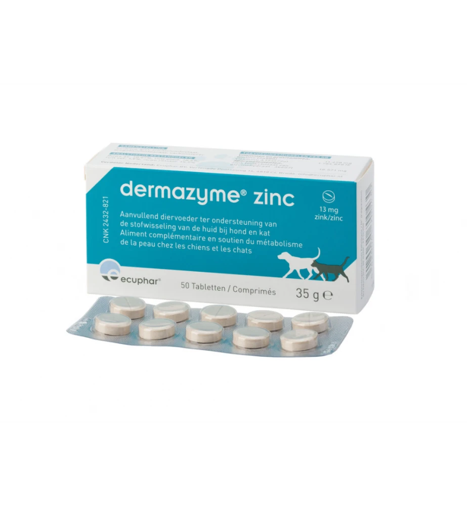 Dermazyme Zinc - 50 Tabletten 3 Dermazyme Zinc - 50 Tabletten