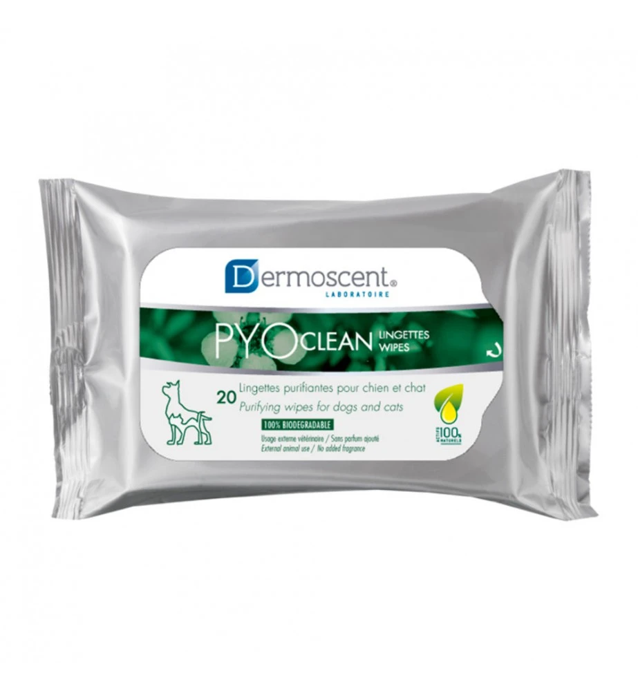 Dermoscent PYOclean Wipes - 20 Stuks 3 Dermoscent PYOclean Wipes - 20 Stuks