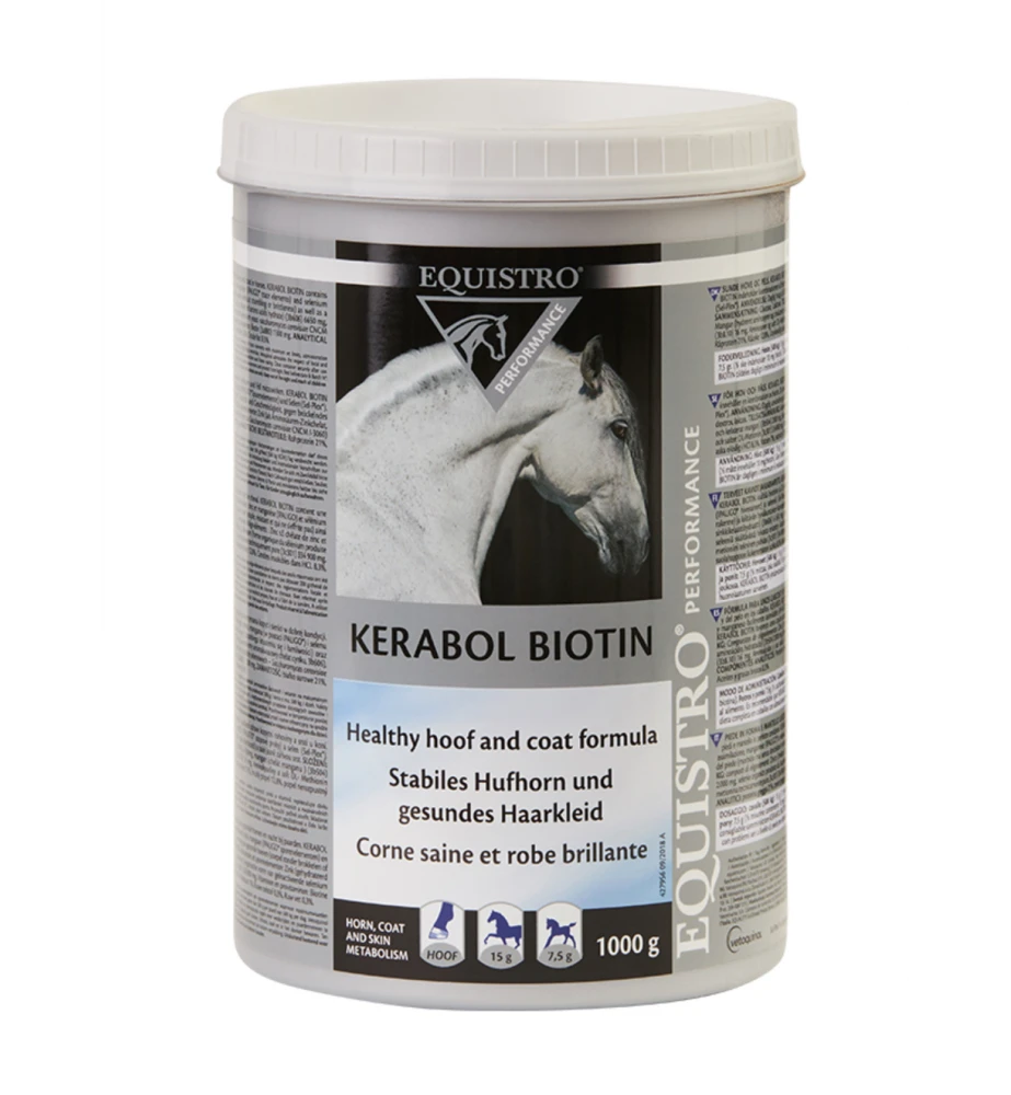 Vetoquinol Equistro Kerabol Biotin - 1000 Gram 3 Vetoquinol Equistro Kerabol Biotin - 1000 Gram