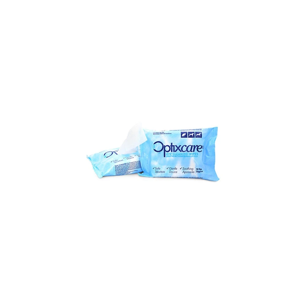 Optixcare Eye Cleaning Wipes - 50 Stuks 3 Optixcare Eye Cleaning Wipes - 50 Stuks