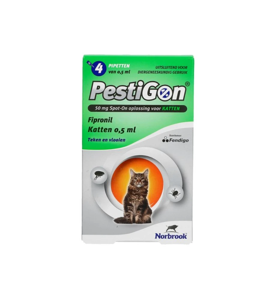 Pestigon 50 Mg Spot-On Kat - 4 Pipetten 3 Pestigon 50 Mg Spot-On Kat - 4 Pipetten