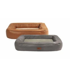 Petlando Orthopedische Ligmand Lissabon - Grijs (Stone) -Dieren Product Winkel petlando orthopedische ligmand lissabon grijs stone 1