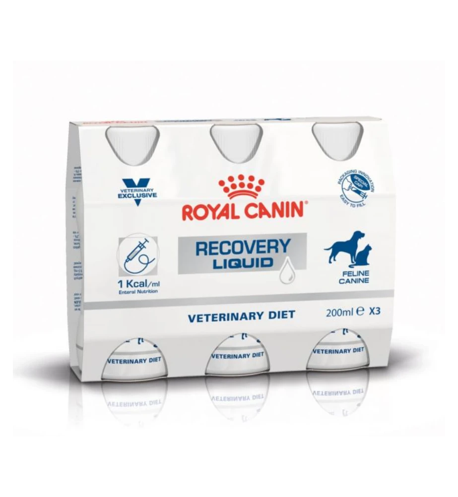 Royal Canin Recovery Liquid - 3 X 200 Ml 3 Royal Canin Recovery Liquid - 3 X 200 Ml