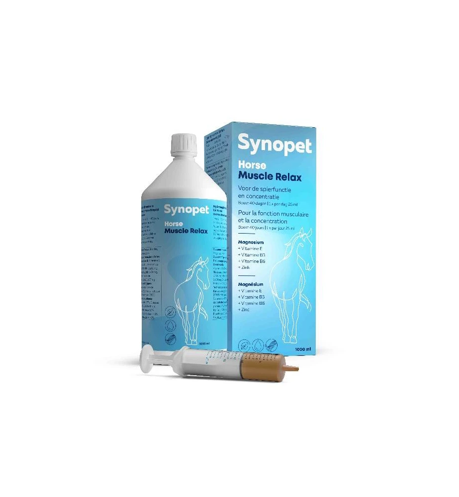 Synopet Horse Muscle Relax - 1000 Ml 3 Synopet Horse Muscle Relax - 1000 Ml